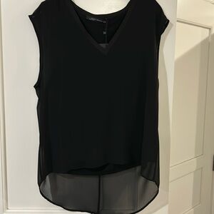 New Zara black tank top